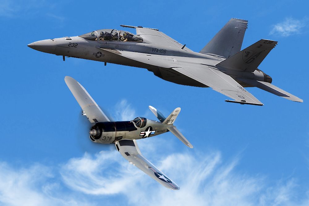 Vellykket eftertiden Aflede F/A-18F Super Hornet – 2023 CenterPoint Energy Dayton Air Show