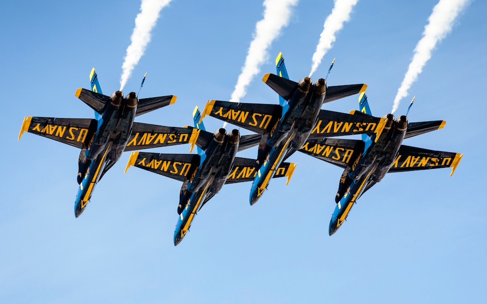 U.S. Navy Blue Angels 2024 CenterPoint Energy Dayton Air Show