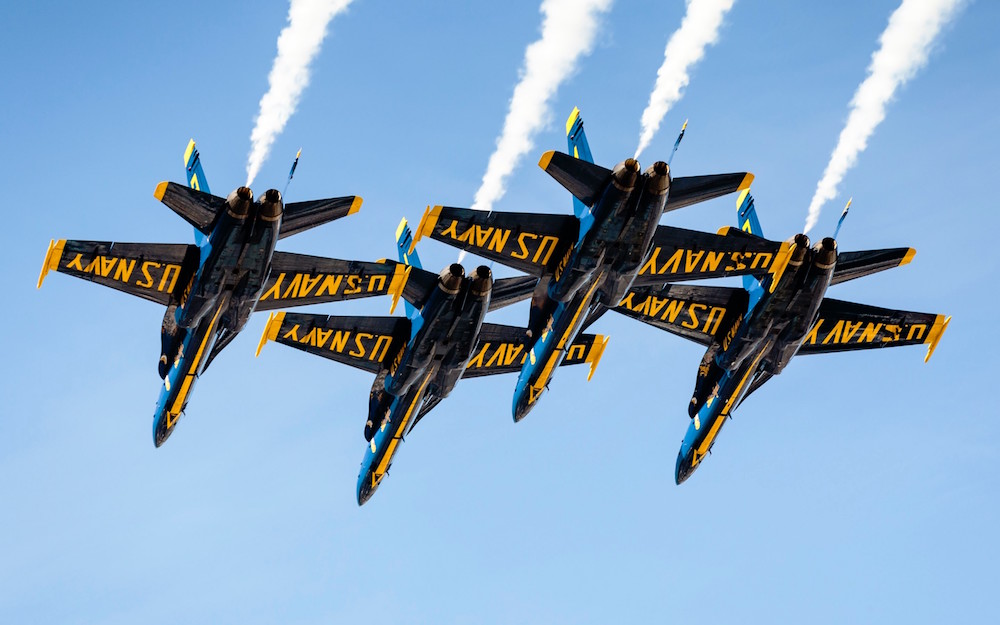 U.S. Navy Blue Angels 2025 CenterPoint Energy Dayton Air Show