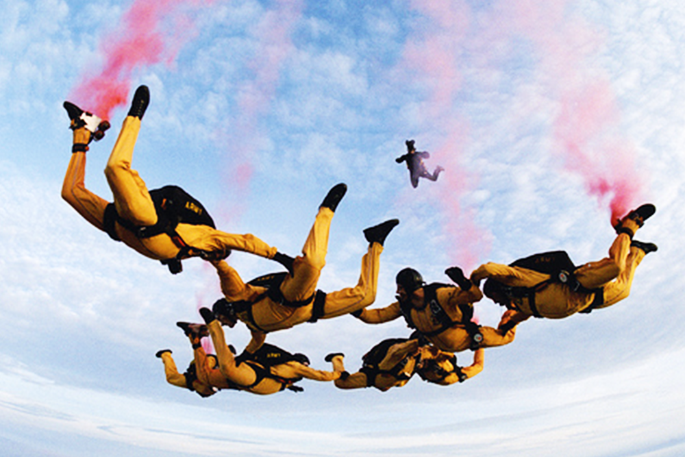 Dayton Air Show - US Army Golden Knights