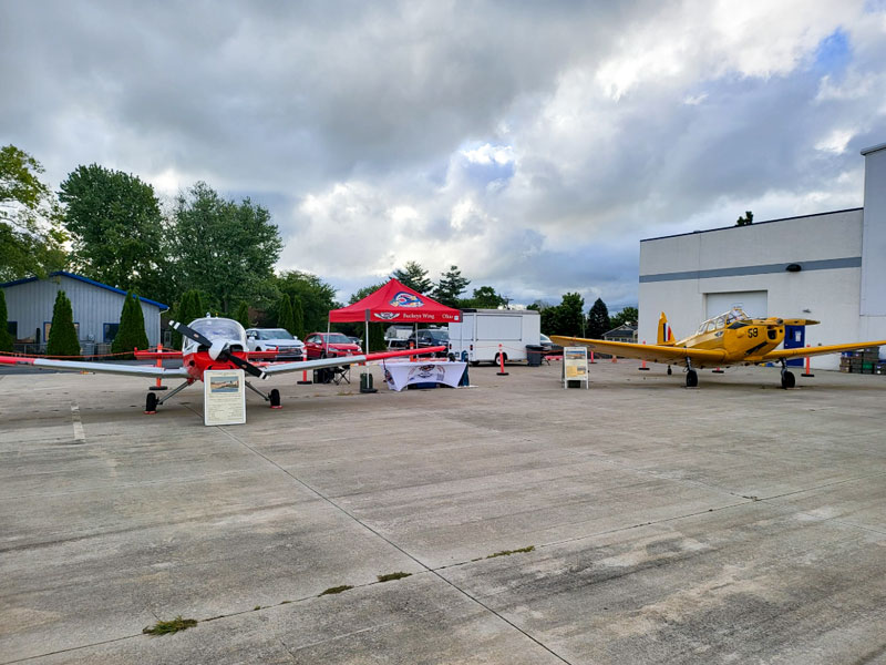 CAFohioeing PT-26 & Bulldog CAF Buckeye Wing