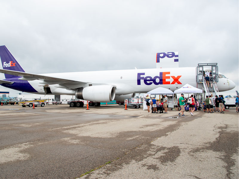 fedex Fed-Ex 757 FedEx